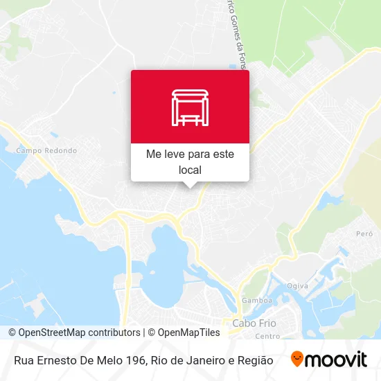 Rua Ernesto De Melo 196 mapa