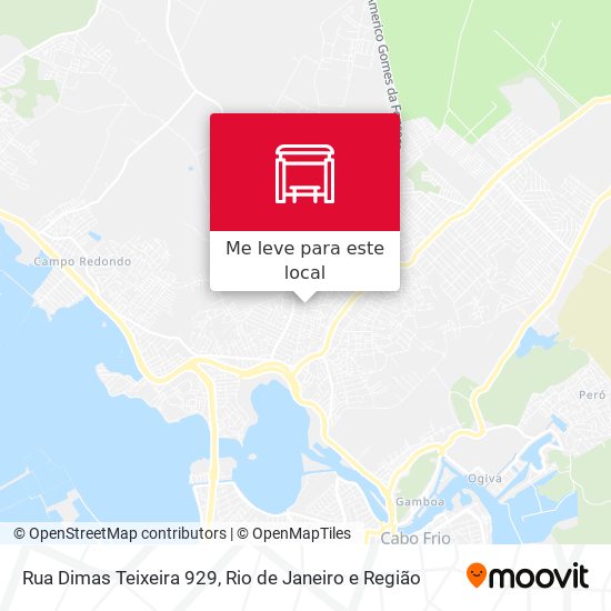 Rua Dimas Teixeira 929 mapa