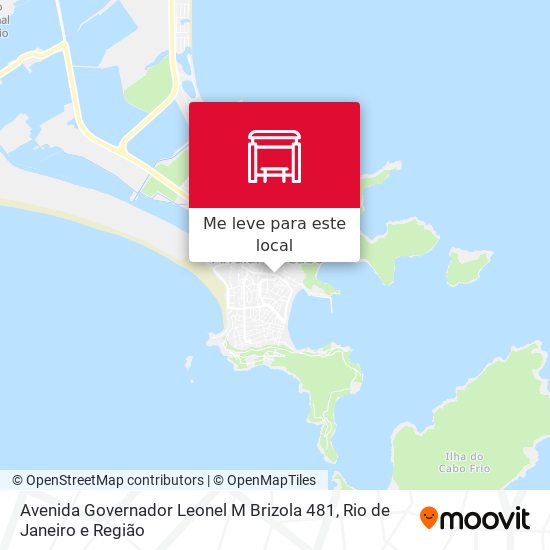 Avenida Governador Leonel M Brizola 481 mapa