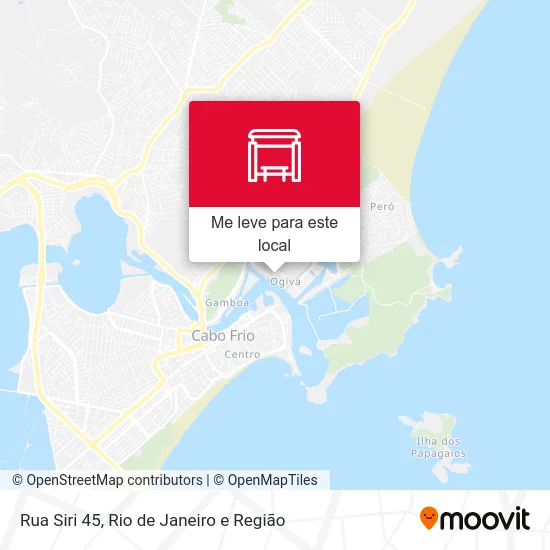 Rua Siri 45 mapa