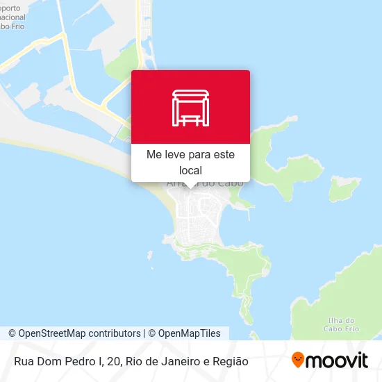 Rua Dom Pedro I, 20 mapa