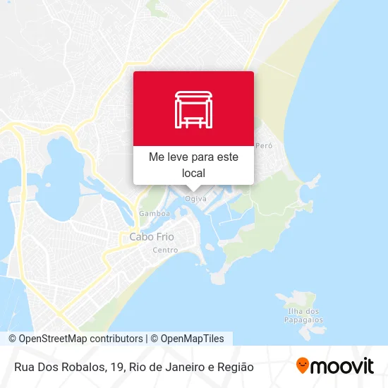 Rua Dos Robalos, 19 mapa