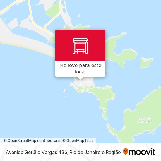 Avenida Getúlio Vargas 436 mapa