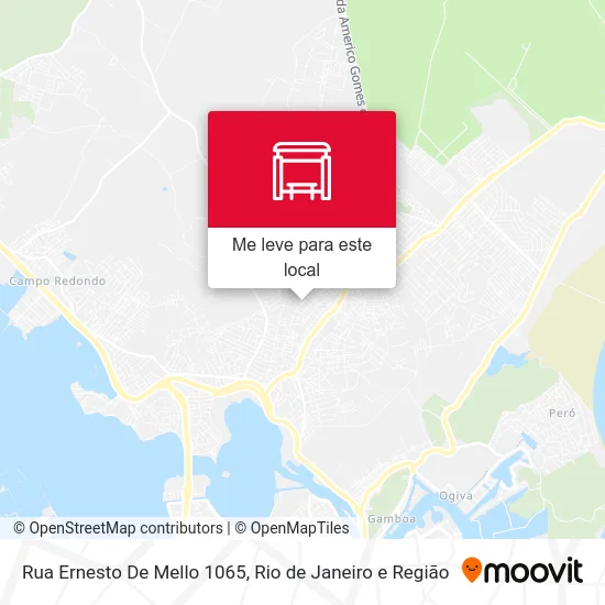 Rua Ernesto De Mello 1065 mapa