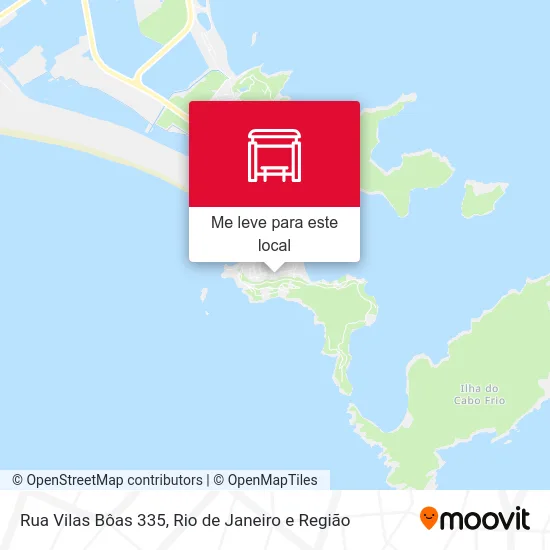 Rua Vilas Bôas 335 mapa
