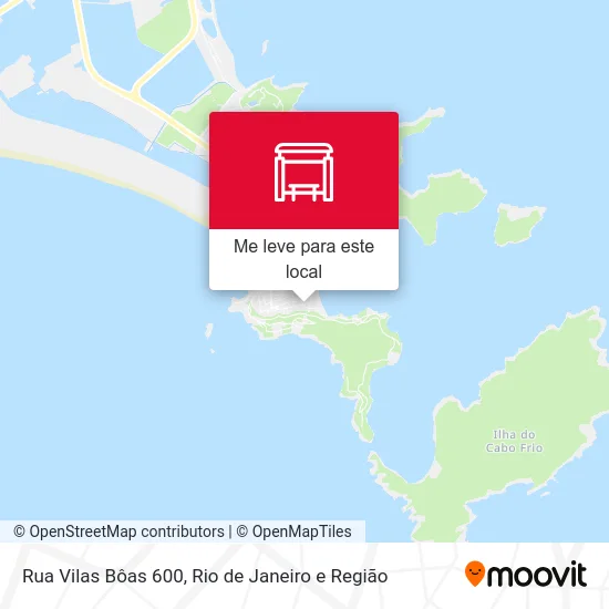 Rua Vilas Bôas 600 mapa