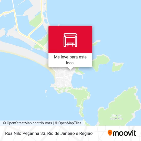 Rua Nilo Peçanha 33 mapa