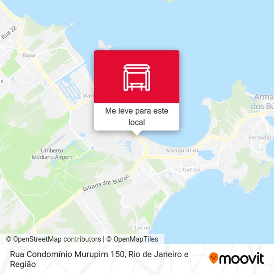 Rua Condomínio Murupim 150 mapa