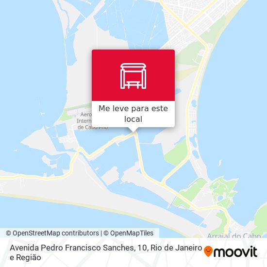 Avenida Pedro Francisco Sanches, 10 mapa