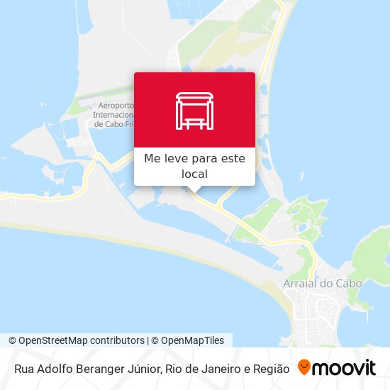 Rua Adolfo Beranger Júnior mapa