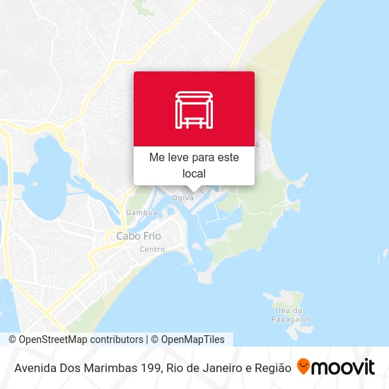 Avenida Dos Marimbas 199 mapa