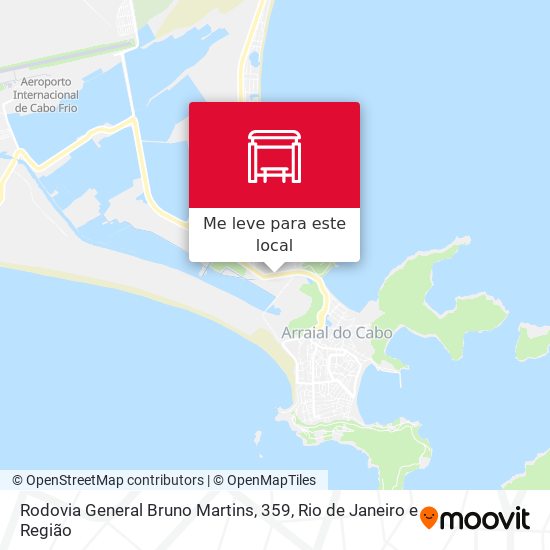 Rodovia General Bruno Martins, 359 mapa