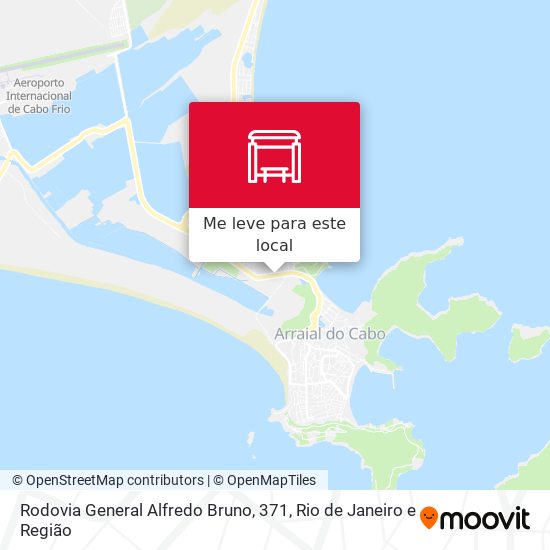 Rodovia General Alfredo Bruno, 371 mapa