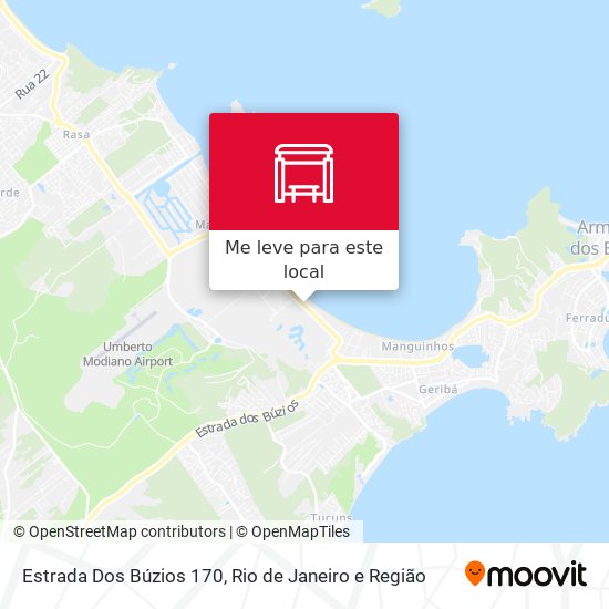 Estrada Dos Búzios 170 mapa