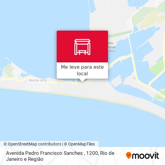 Avenida Pedro Francisco Sanches , 1200 mapa