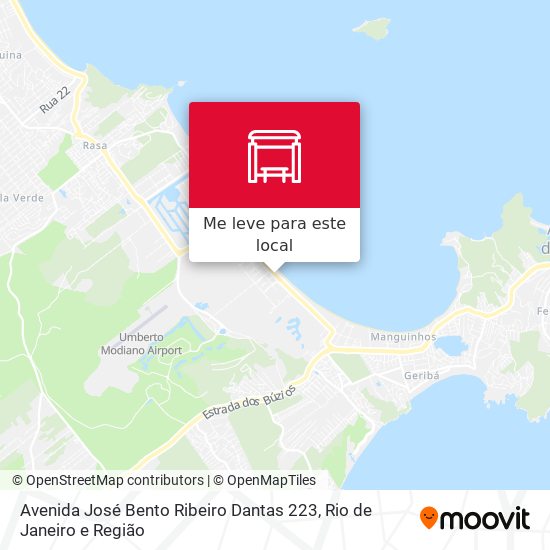 Avenida José Bento Ribeiro Dantas 223 mapa