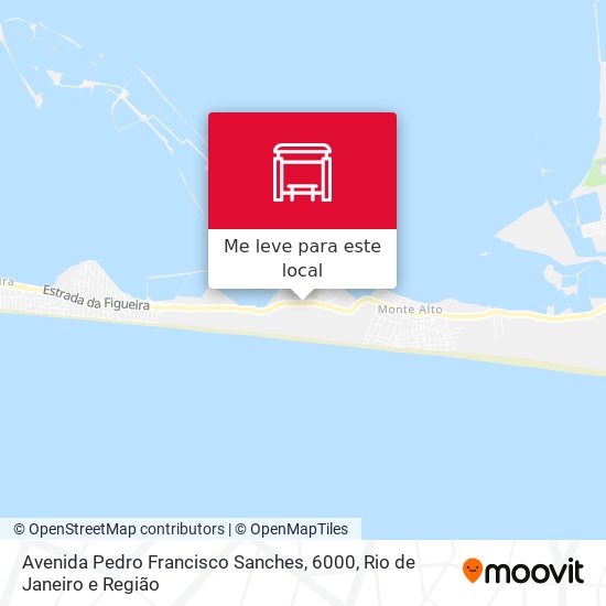 Avenida Pedro Francisco Sanches, 6000 mapa
