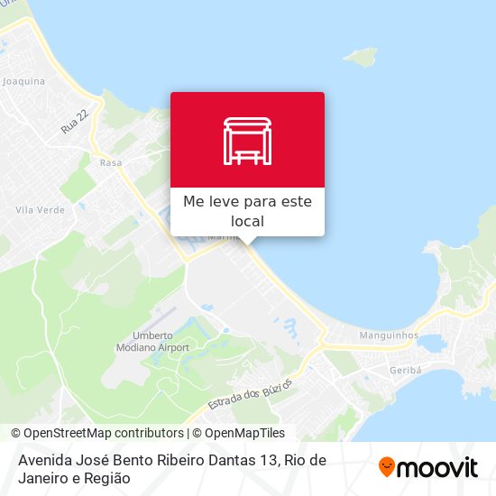 Avenida José Bento Ribeiro Dantas 13 mapa