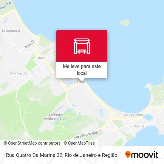 Rua Quatro Da Marina 32 mapa