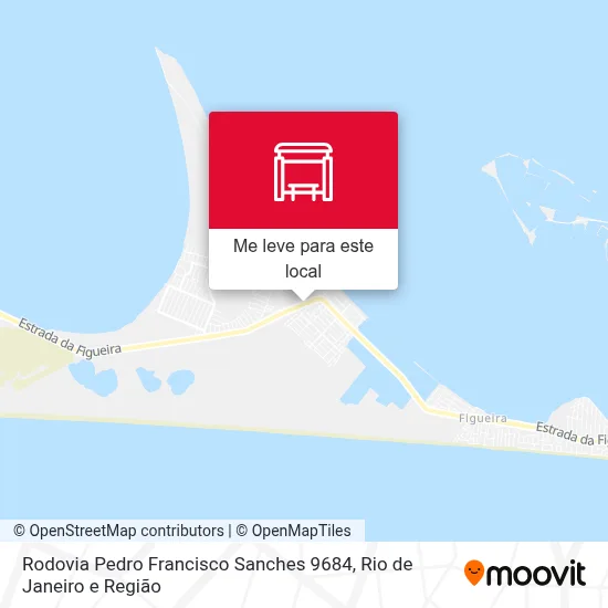 Rodovia Pedro Francisco Sanches 9684 mapa