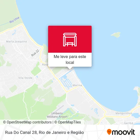 Rua Do Canal 28 mapa