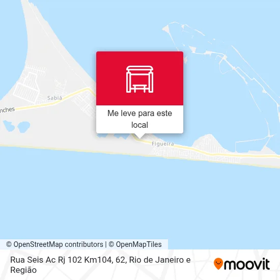 Rua Seis Ac Rj 102 Km104, 62 mapa