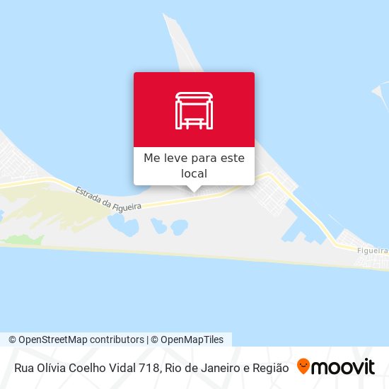 Rua Olívia Coelho Vidal 718 mapa