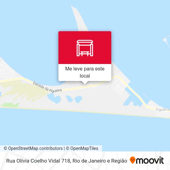 Rua Olívia Coelho Vidal 718 mapa