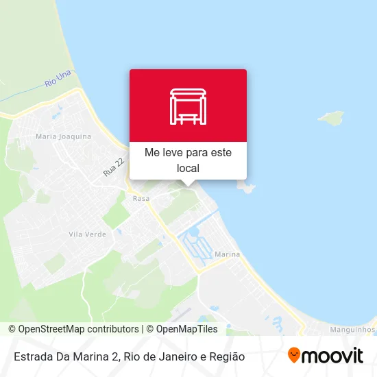 Estrada Da Marina 2 mapa