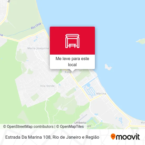 Estrada Da Marina 108 mapa