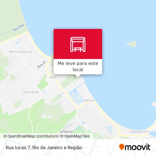 Rua Iucas 7 mapa