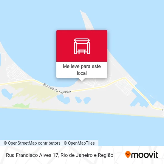 Rua Francisco Alves 17 mapa