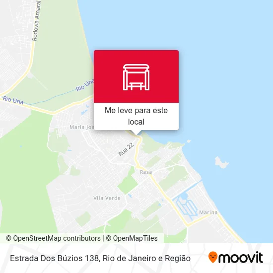 Estrada Dos Búzios 138 mapa
