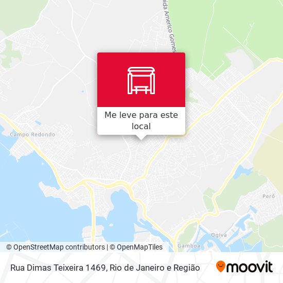 Rua Dimas Teixeira 1469 mapa