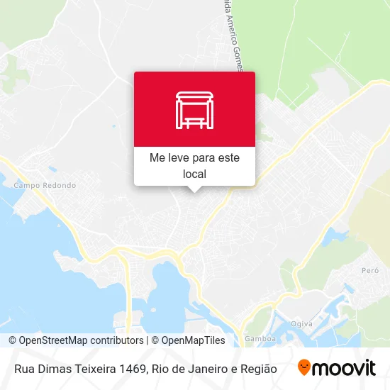Rua Dimas Teixeira 1469 mapa