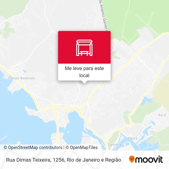 Rua Dimas Teixeira, 1256 mapa