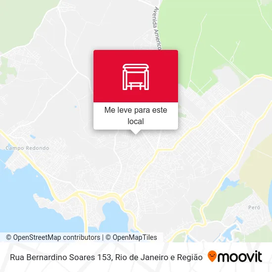 Rua Bernardino Soares 153 mapa
