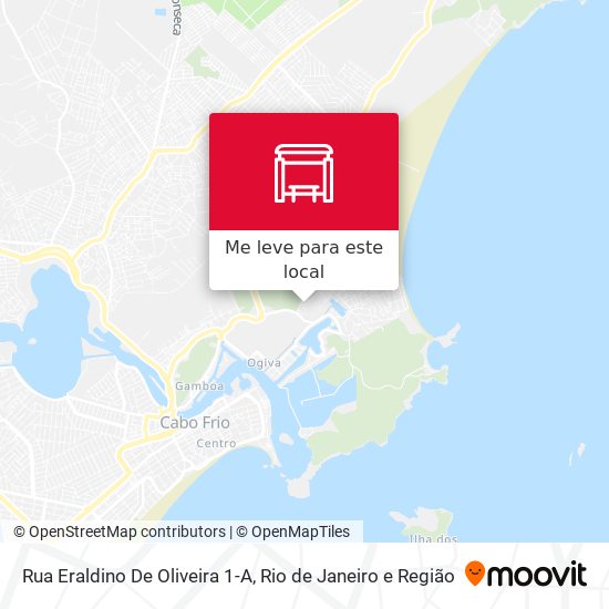 Rua Eraldino De Oliveira 1-A mapa