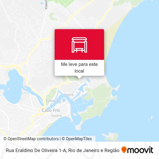 Rua Eraldino De Oliveira 1-A mapa
