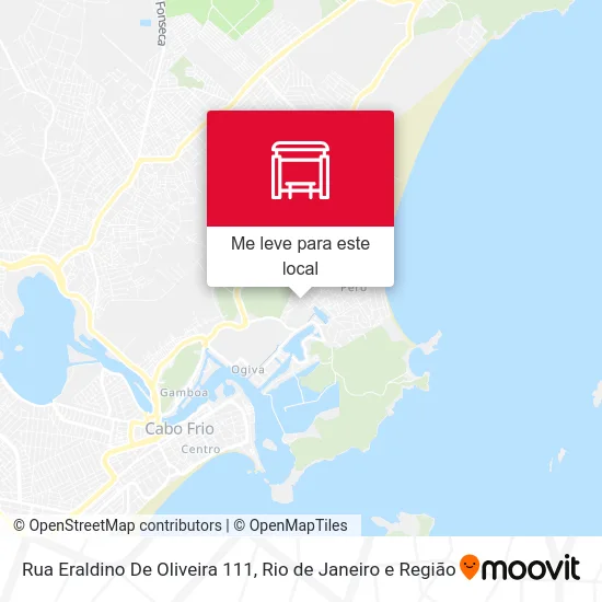 Rua Eraldino De Oliveira 111 mapa