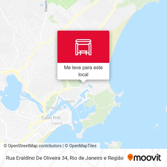 Rua Eraldino De Oliveira 34 mapa