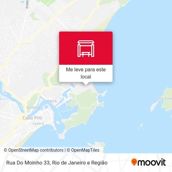 Rua Do Moinho 33 mapa