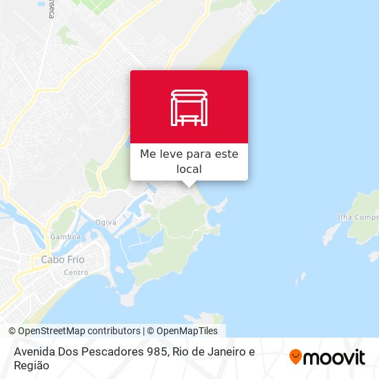 Avenida Dos Pescadores 985 mapa