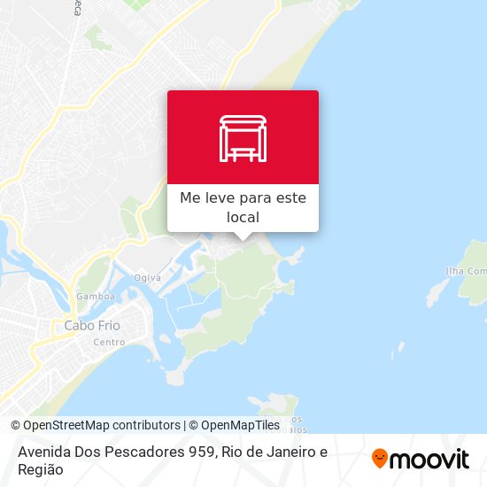 Avenida Dos Pescadores 959 mapa