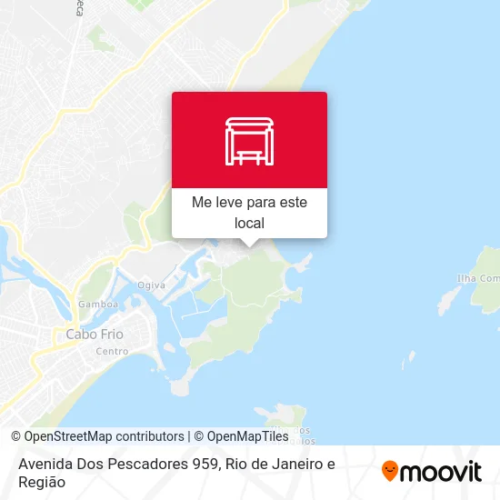 Avenida Dos Pescadores 959 mapa
