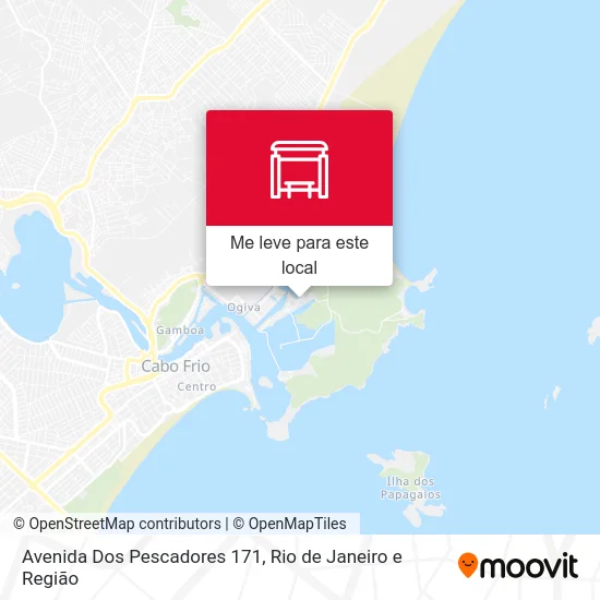 Avenida Dos Pescadores 171 mapa