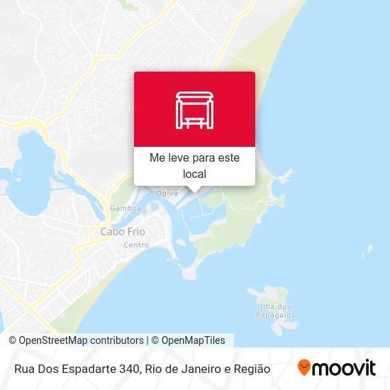 Rua Dos Espadarte 340 mapa