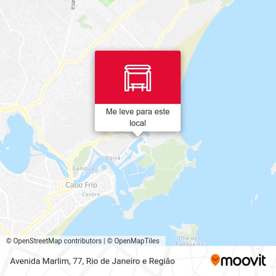 Avenida Marlim, 77 mapa