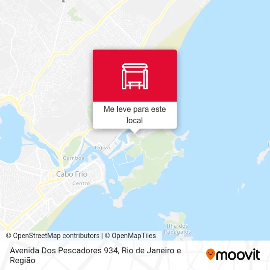 Avenida Dos Pescadores 934 mapa