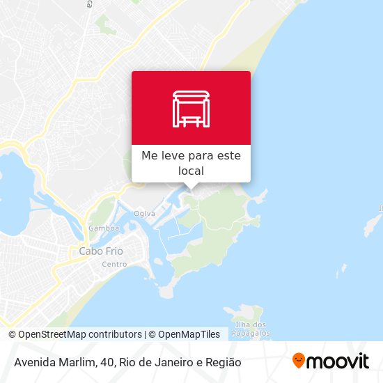 Avenida Marlim, 40 mapa